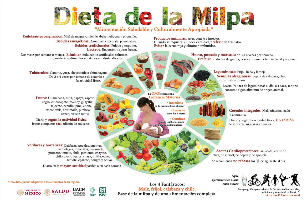 La dieta de la milpa – Patrimonio Biocultural de México